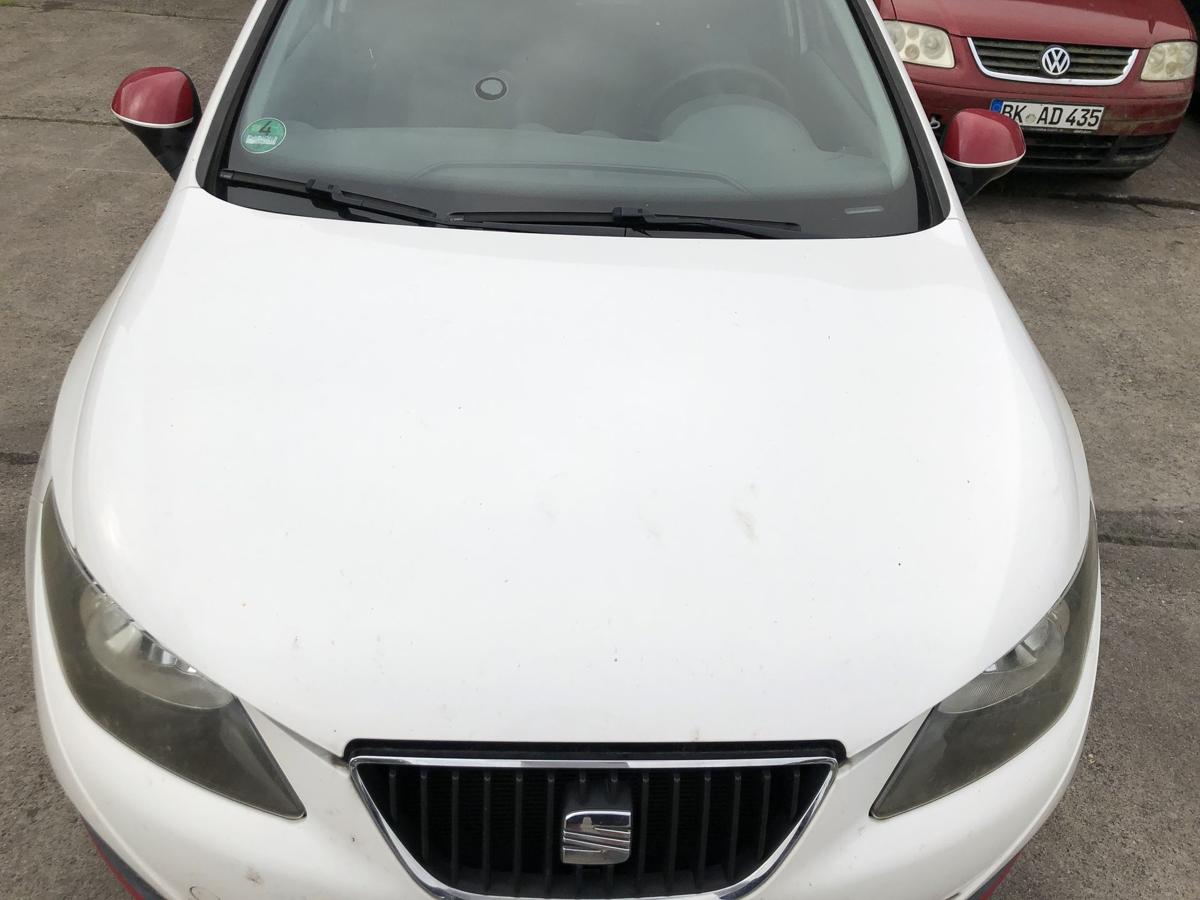 Seat Ibiza 6J Motorhaube Haube Klappe Deckel vorn LB9A Candywei&szlig;