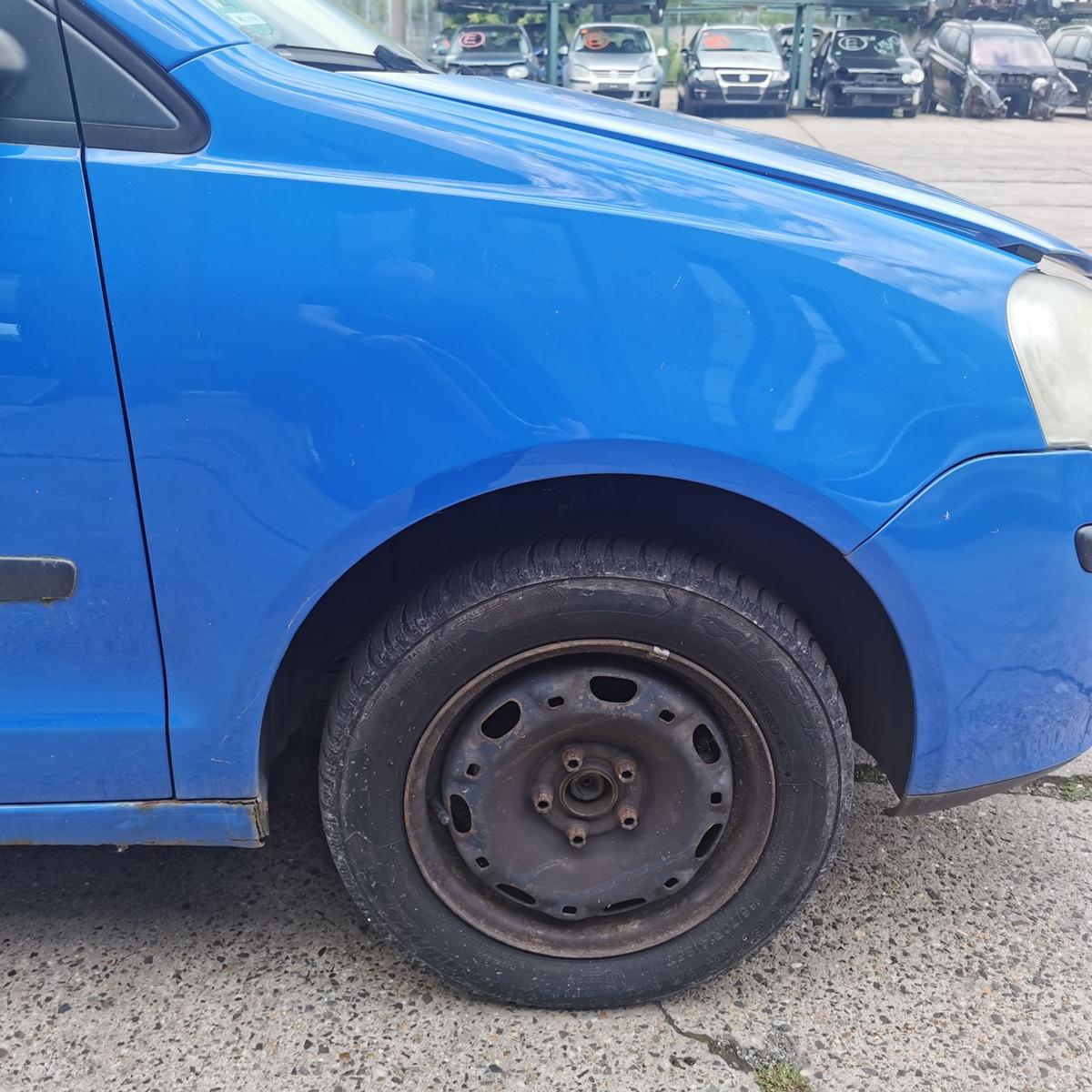 VW Polo 9N3 Kotflügel Fender Seitenwand vorn rechts LA5F Summerblue