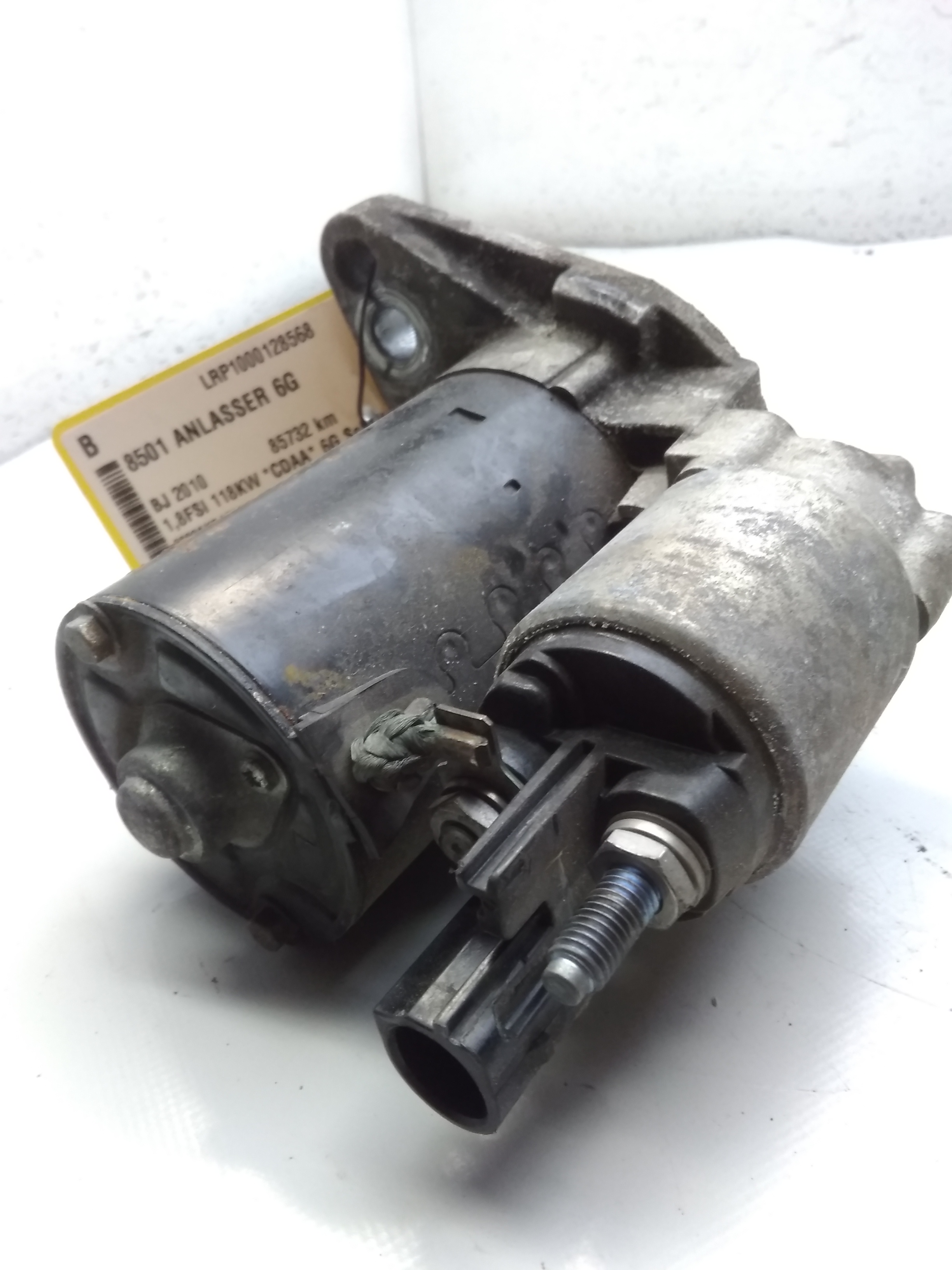 VW Passat 3C B7 Anlasser Starter original BJ2010 02Z911023E