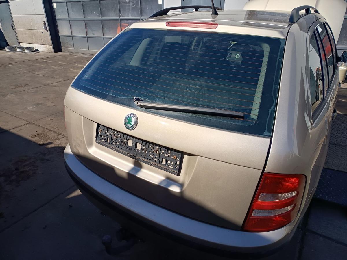 Skoda Fabia 6Y Kombi original Heckklappe mit Scheibe 9201 Sahara Beige Bj 2004