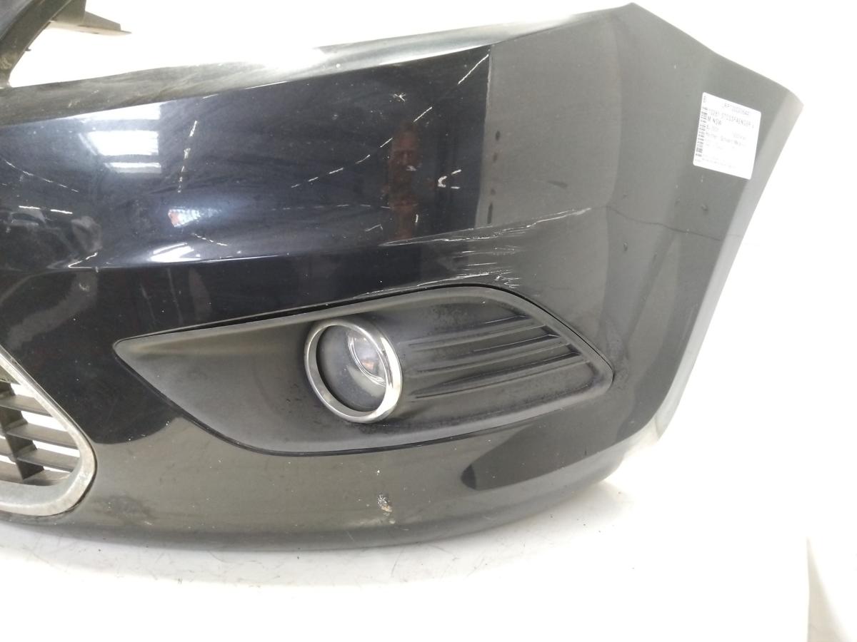 Ford Focus 2 DB3 orig Sto&szlig;stange Stossf&auml;nger vorn Pantherschwarz Facelift BJ2008