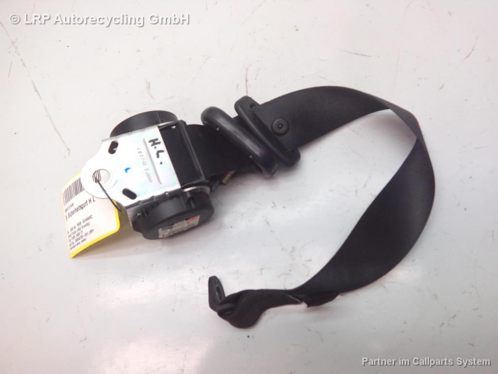 Smart Forfour W454 Bj.2005 original Sicherheitsgurt hinten links schwarz A4548600705