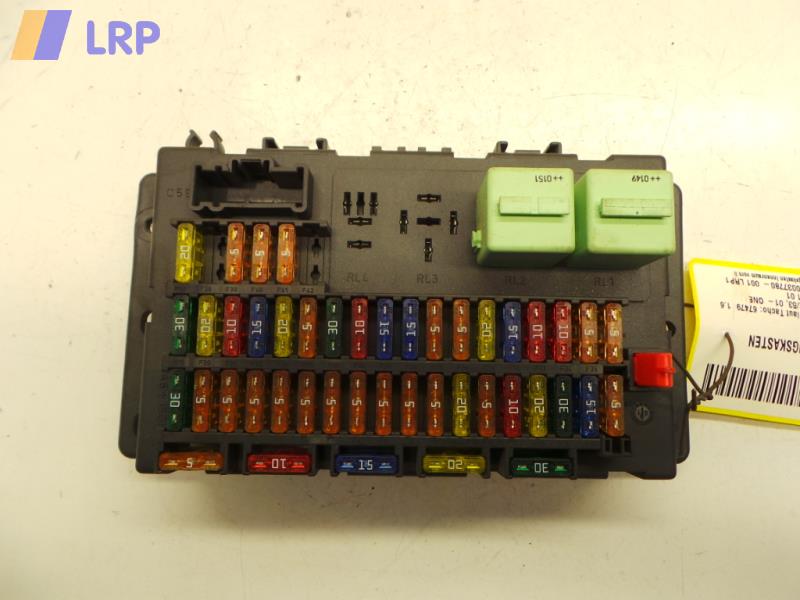 Mini One R50 Bj.2002 1,6 85kw original Zentralelektrik 518030317 Sicherungskasten
