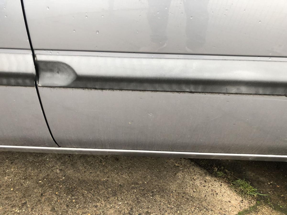 Opel Zafira A T&uuml;r hinten links Fondt&uuml;r 4AU Lichtsilber Autot&uuml;r Rohbau