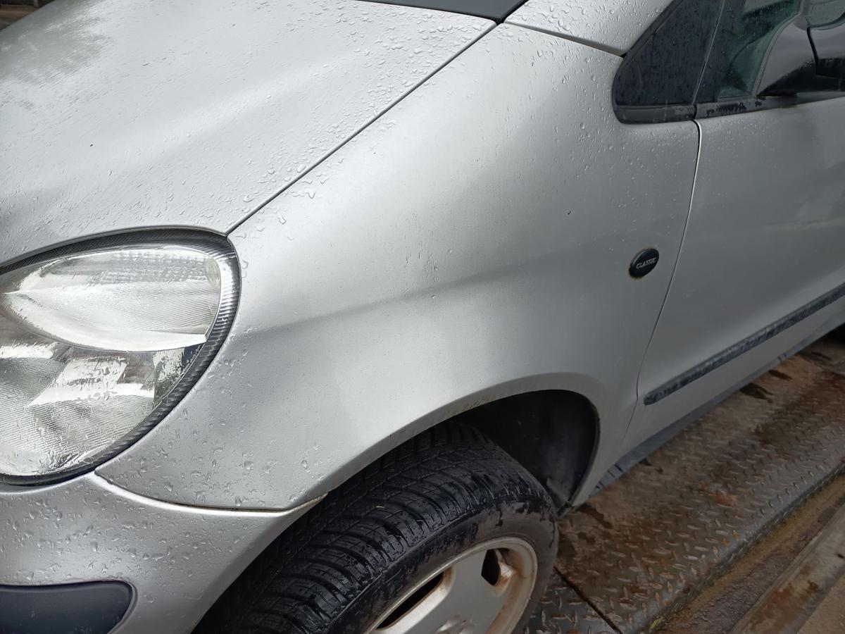 Mercedes A Klasse W168 original Kotfl&uuml;gel links 761 Polarsilber Bj 2004
