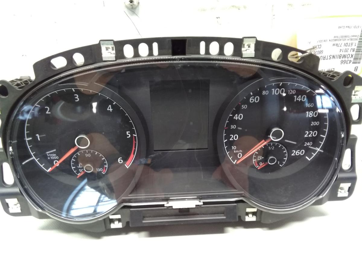 VW Golf 7 original Kombiinstrument Tacho Armatur 1.6TDI 77kw CLHA Bj.2014