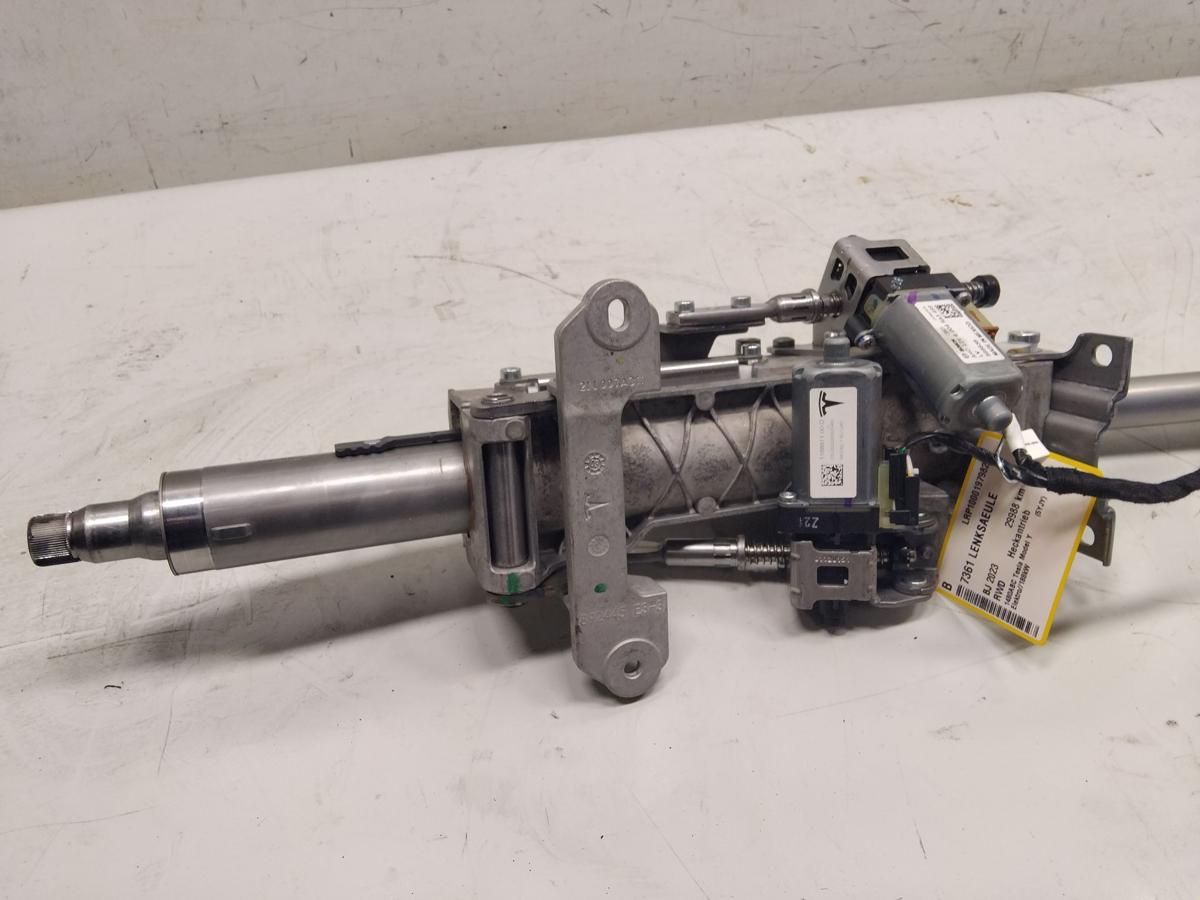 Tesla Model Y original Lenks&auml;ule mit Stellmotoren RWD Heckantrieb BJ2023