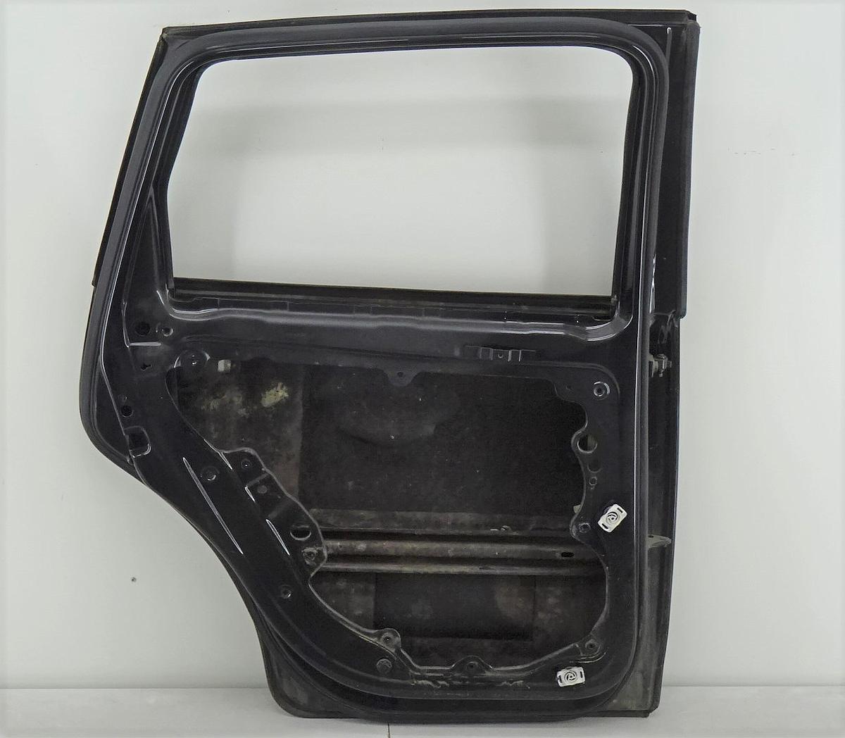 VW Polo 9N Tür hinten links in LC9Z Black Magic Pearl Bj2003 Rohbautür 5 Türig