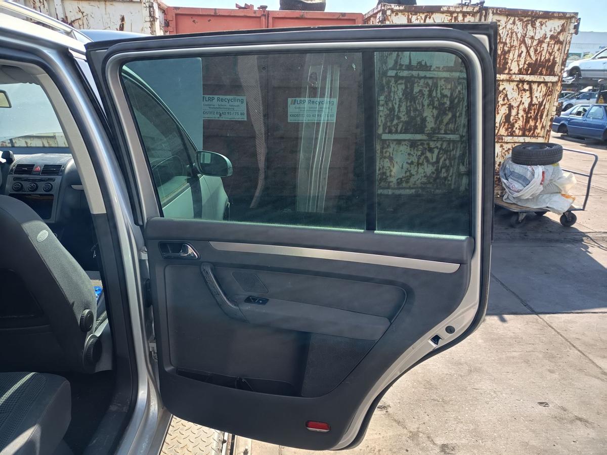 VW Touran 1T original T&uuml;r Roht&uuml;r hinten rechts LA7W Reflexsilber Baujahr 2004