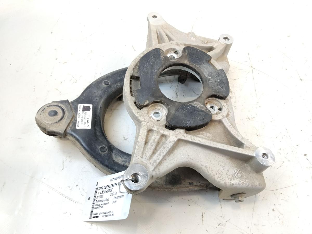 Tesla Model Y Performance original Querlenker vorn oben links mit Lagerbock Bj.2022
