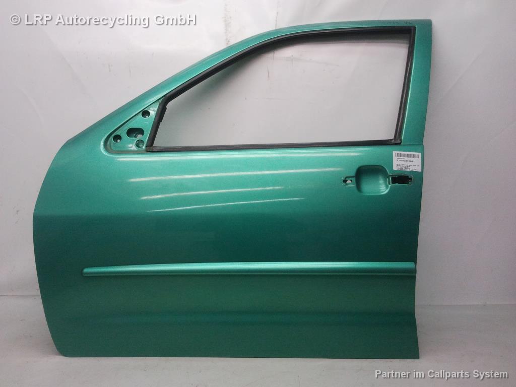 VW Polo Tür vorn links Kombi Rohbau hellgrünmetallic BJ1998