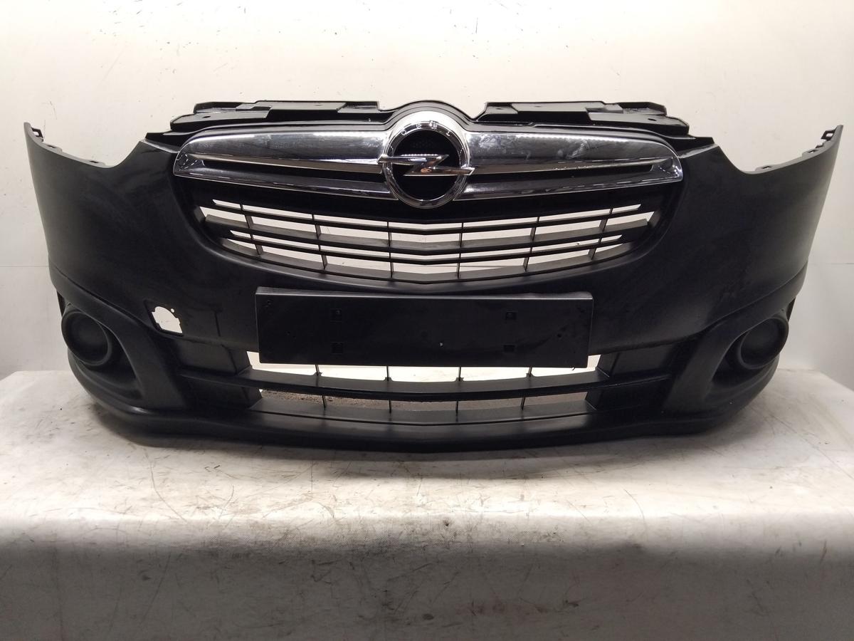 Opel Combo D Kasten Sto&szlig;stange vorn mit Grill schwarz BJ2014