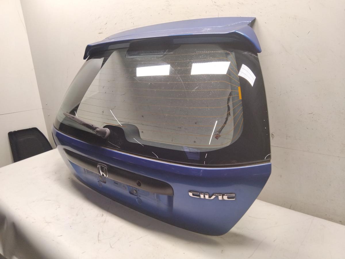 Honda Civic EP1 original Heckklappe blaumetallic mit Scheibe 3t&uuml;rig BJ2002