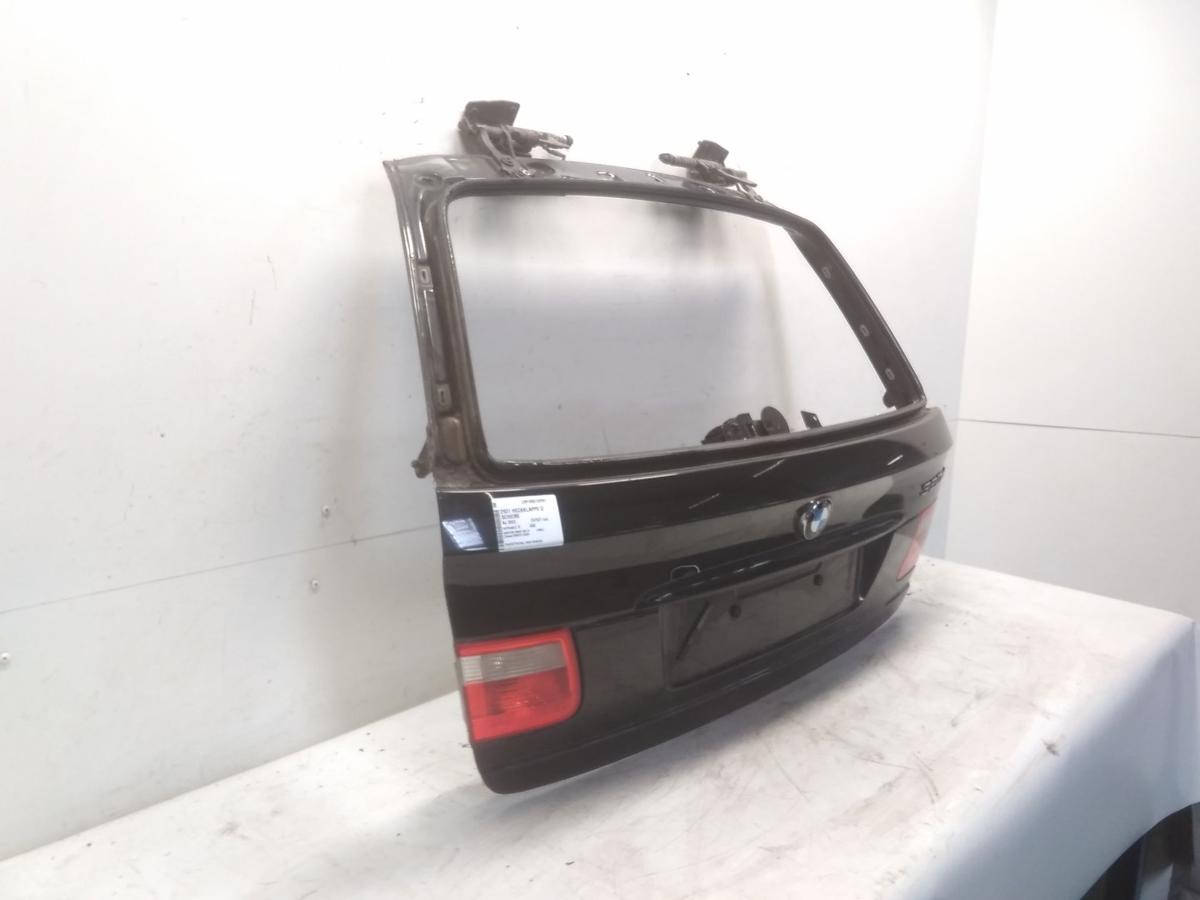 BMW E46 3er Touring Heckklappe schwarz II 668 Kombi ohne Scheibe BJ2003