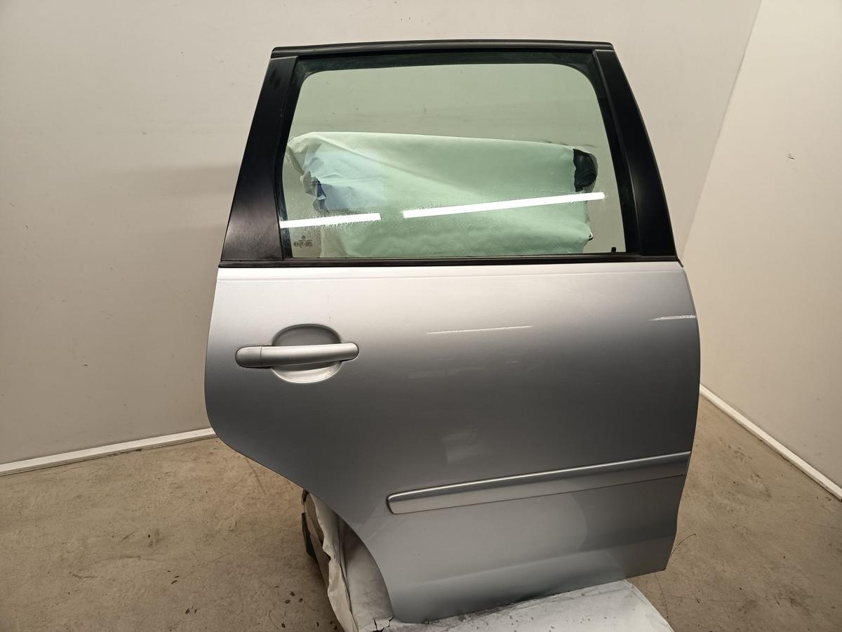 VW Polo 9N1 original T&uuml;r hinten rechts Fahrerseite LA7W Reflexsilber EZ2004