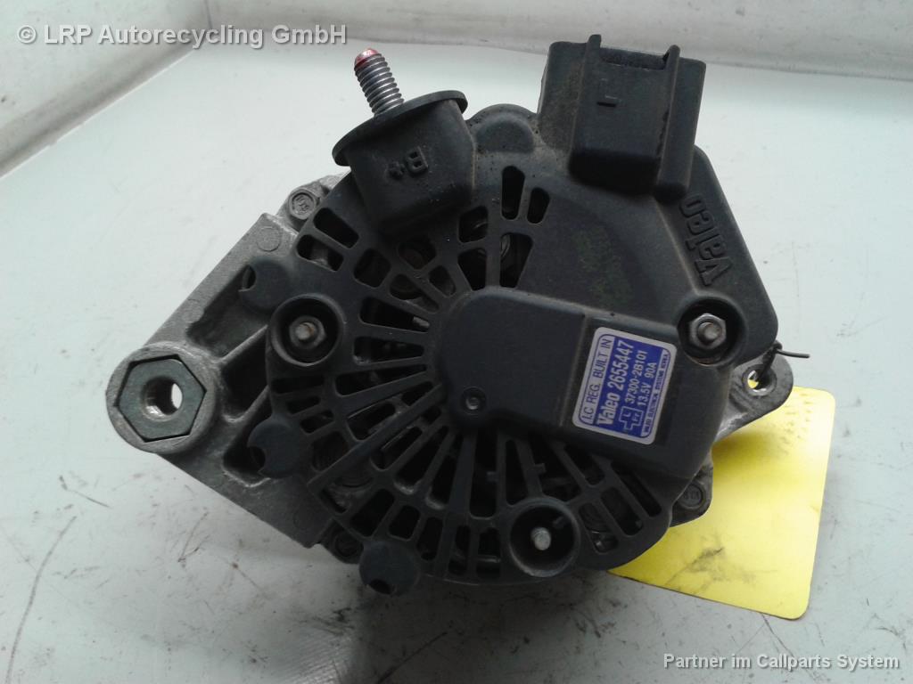 Hyundai I30 BJ2008 Lichtmaschine 90A 1.4 80kw G4FA 373002B101 Valeo 2655447