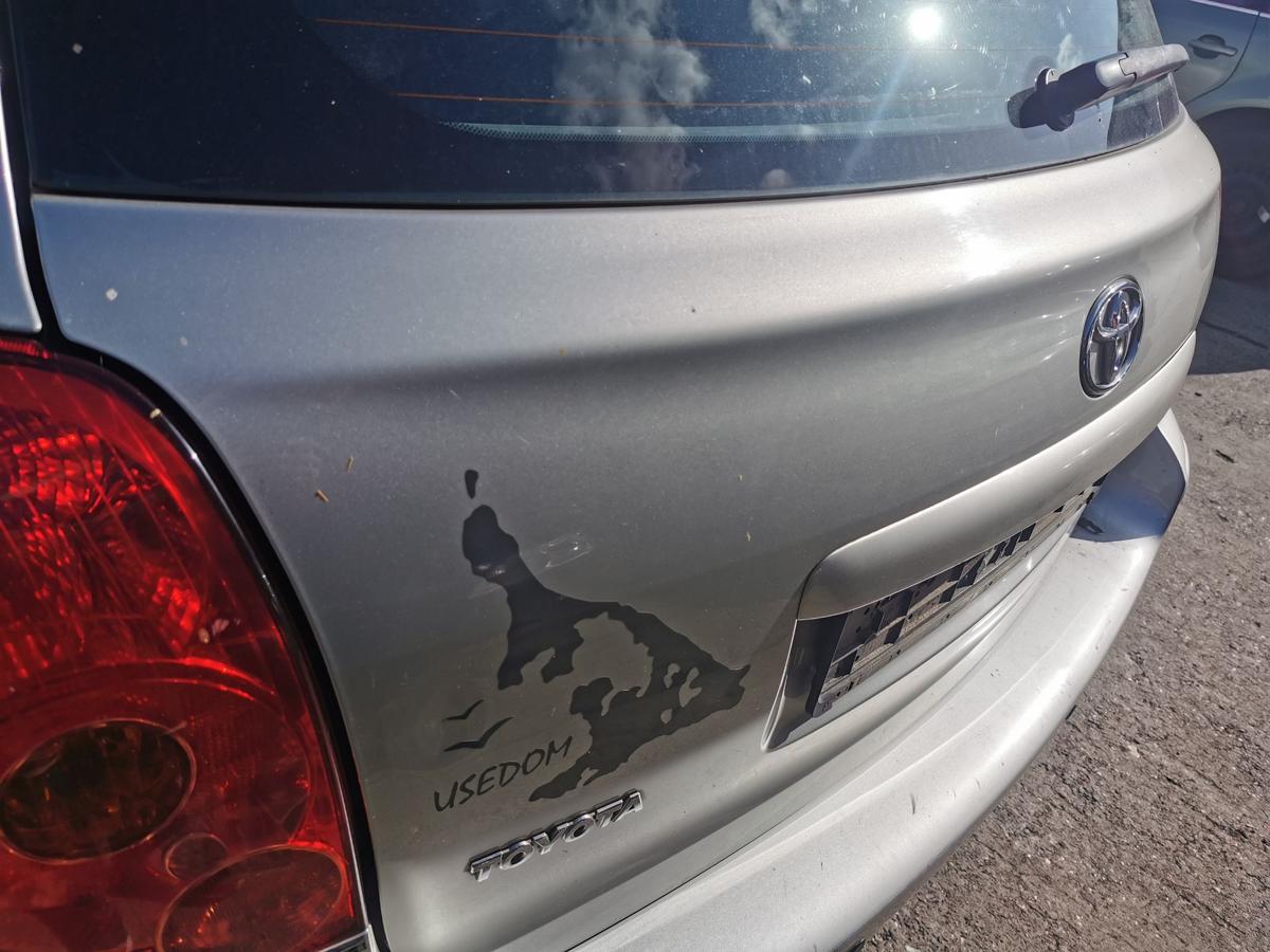 Toyota Avensis T25 Kombi Heckklappe Klappe Deckel hinten 1C0 Radiant Silver Met