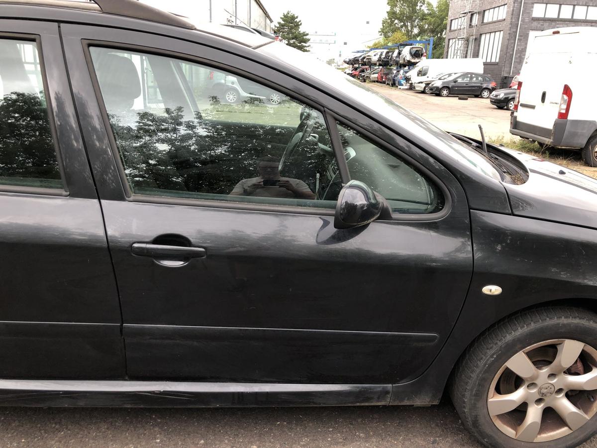Peugeot 307 SW 3E 3H T&uuml;r vorn rechts Beifahrert&uuml;r Rohbau Rost Falz EXL schwarz