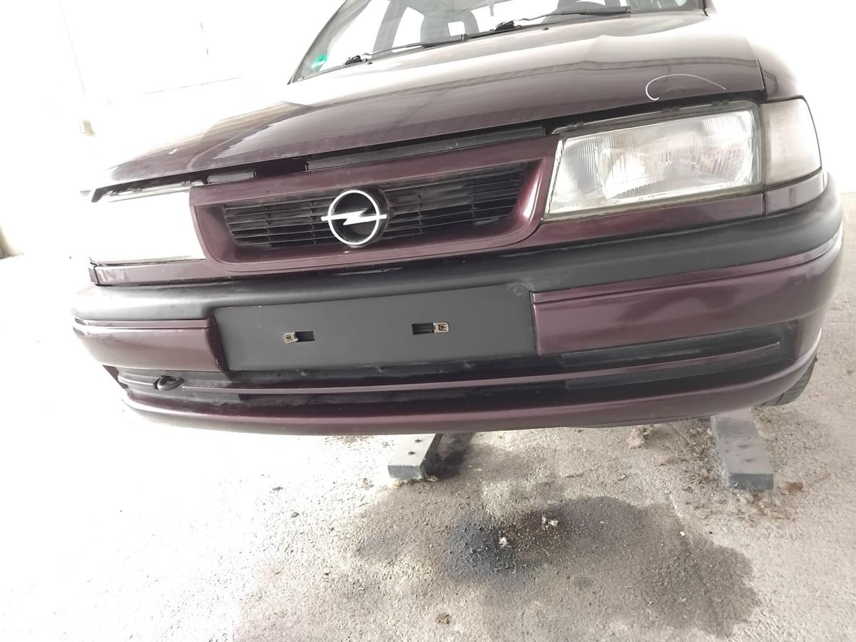 Opel Vectra A Facelift original Stoßstange Stossfänger vorn BJ1994 69L riojarot