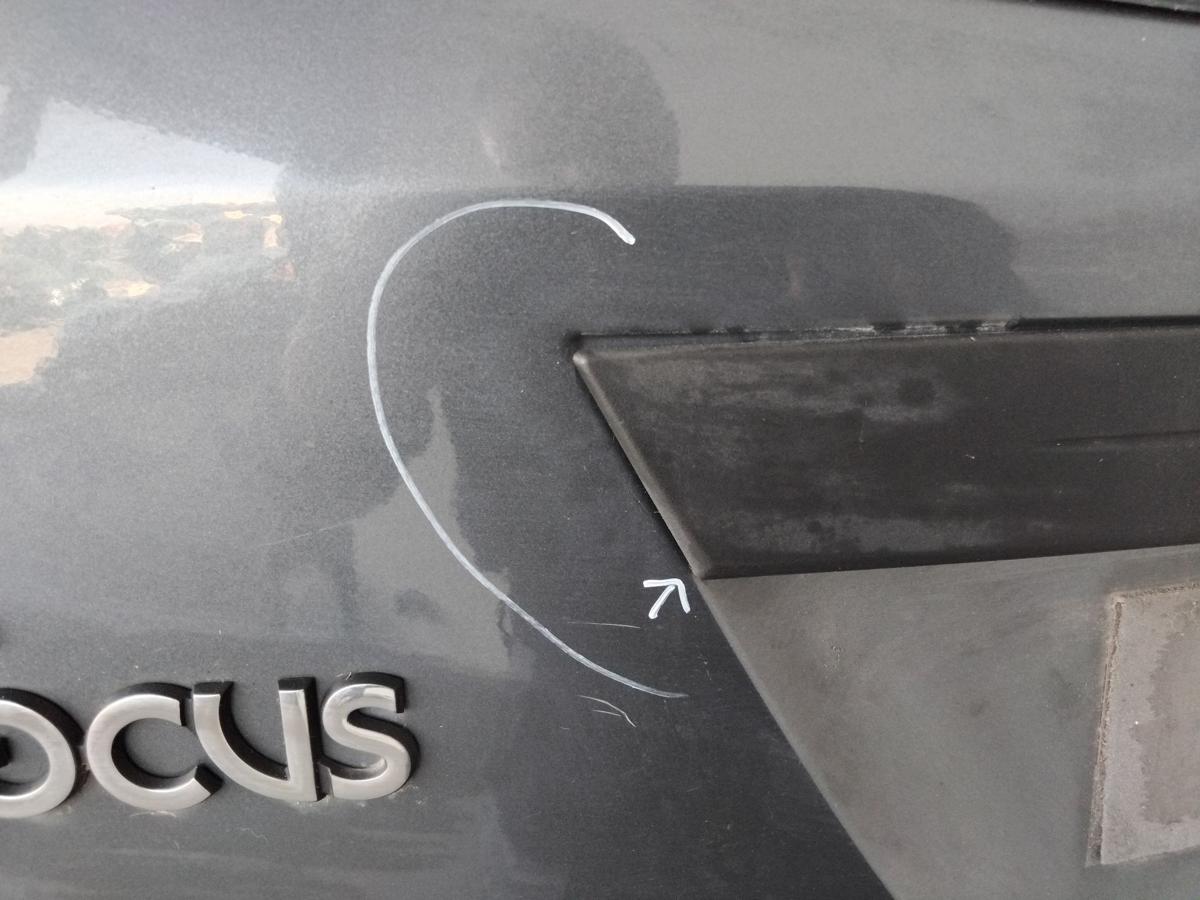 Ford Focus 1 Turnier Heckklappe Graphit-Grau mit Heckscheibe Facelift BJ2003