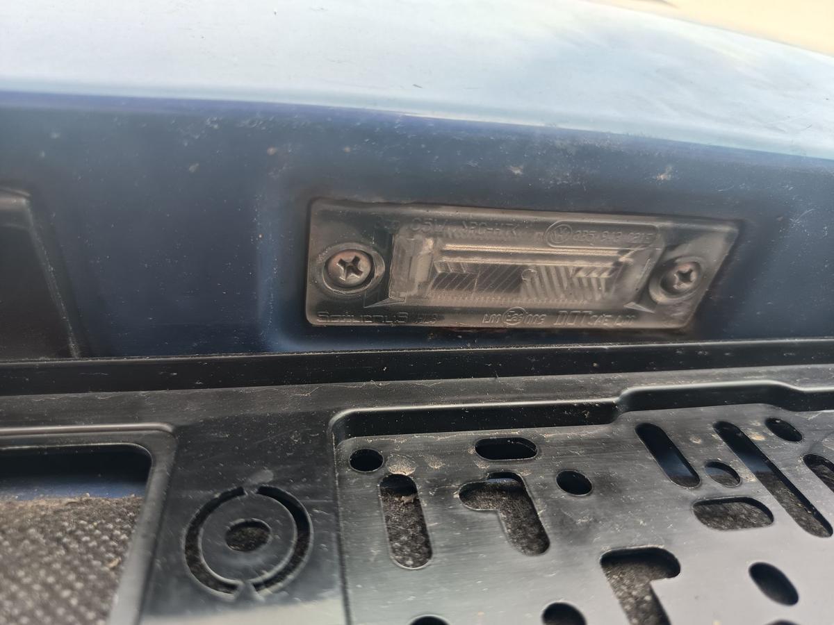 VW Touran GP 1T original Heckklappe mit Scheibe L5M Indienblau Bj 2009