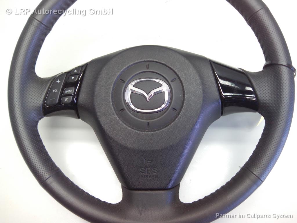 Mazda 3 BK BJ2008 3Speichen Lederlenkrad Lenkrad