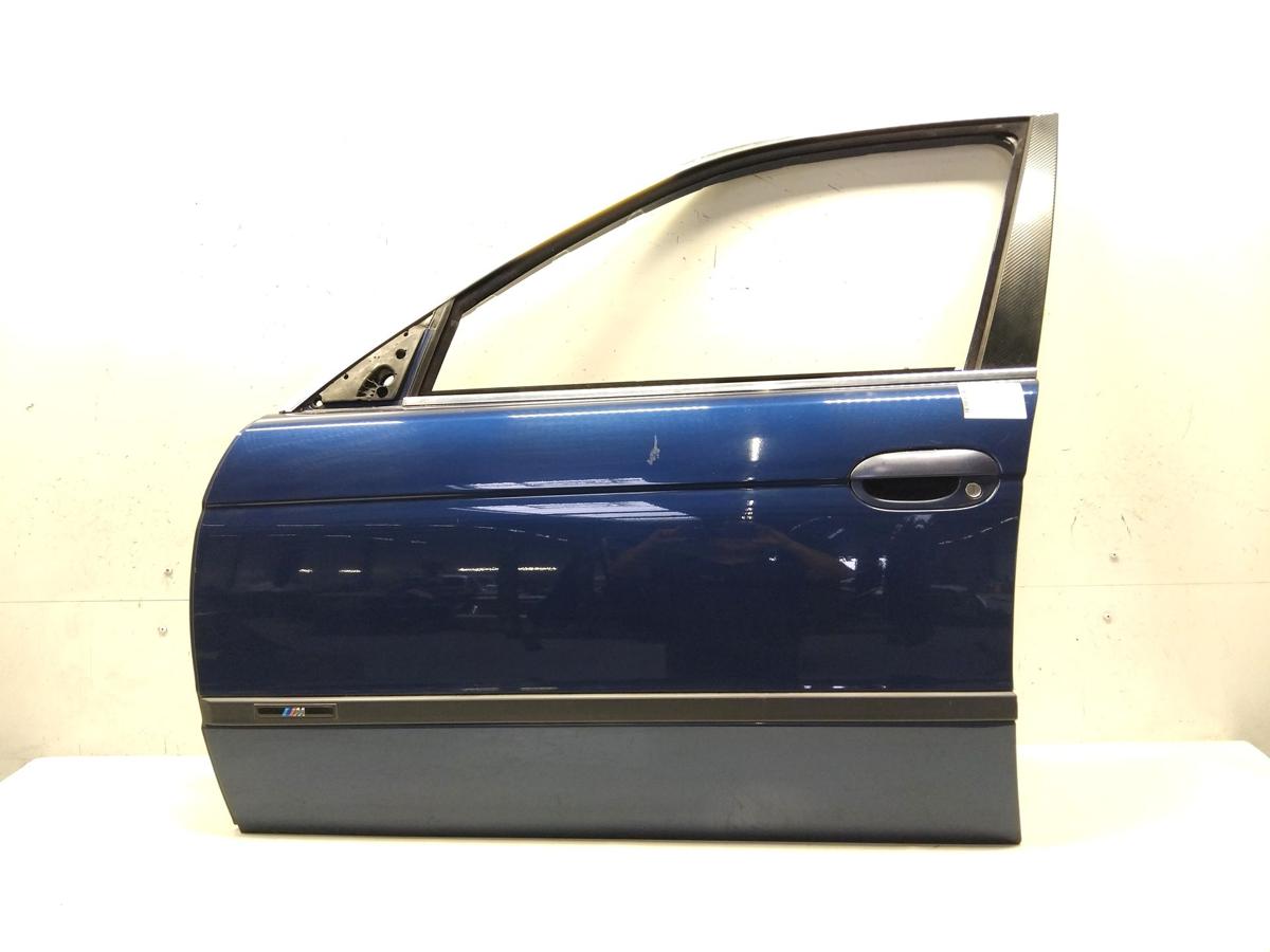 BMW 5er E39 T&uuml;r vorn links Fahrert&uuml;r biarritzblaumetallic 363/5 Bj.1997