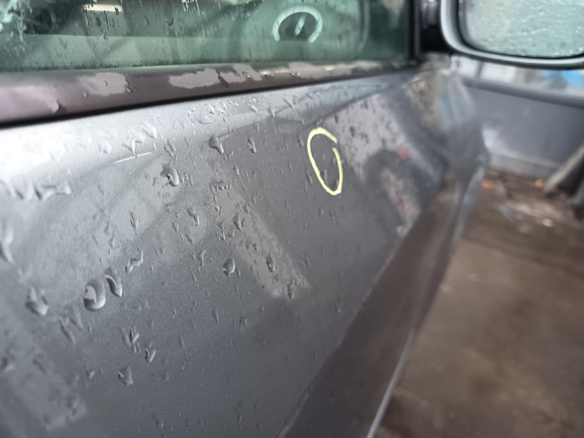 VW Golf Plus 5M original T&uuml;r vorn rechts Beifahrer Rohbau A7T United Grey Bj2006