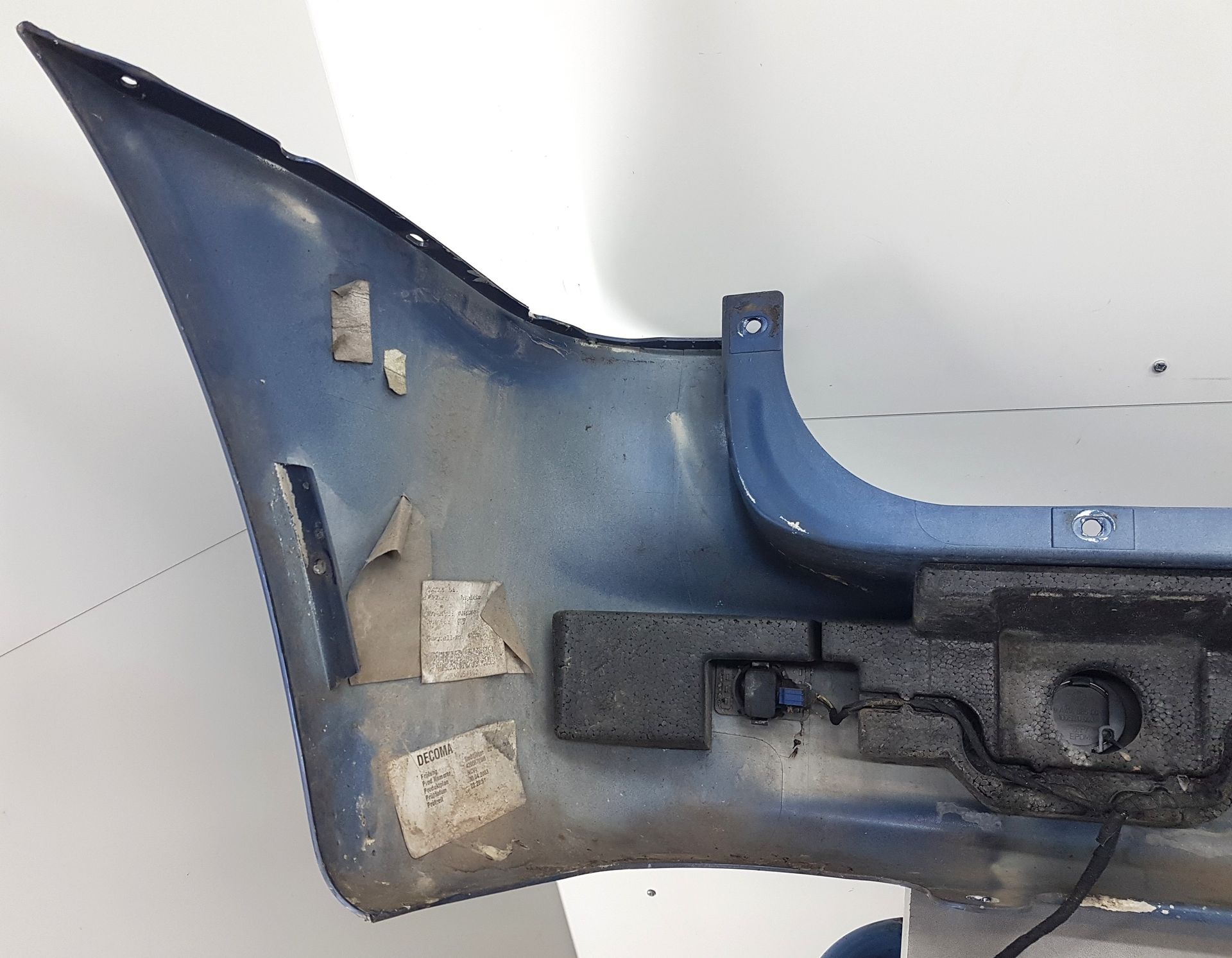 Mercedes Vaneo W414 Stoßstange Stoßfänger hinten in blau Bj03