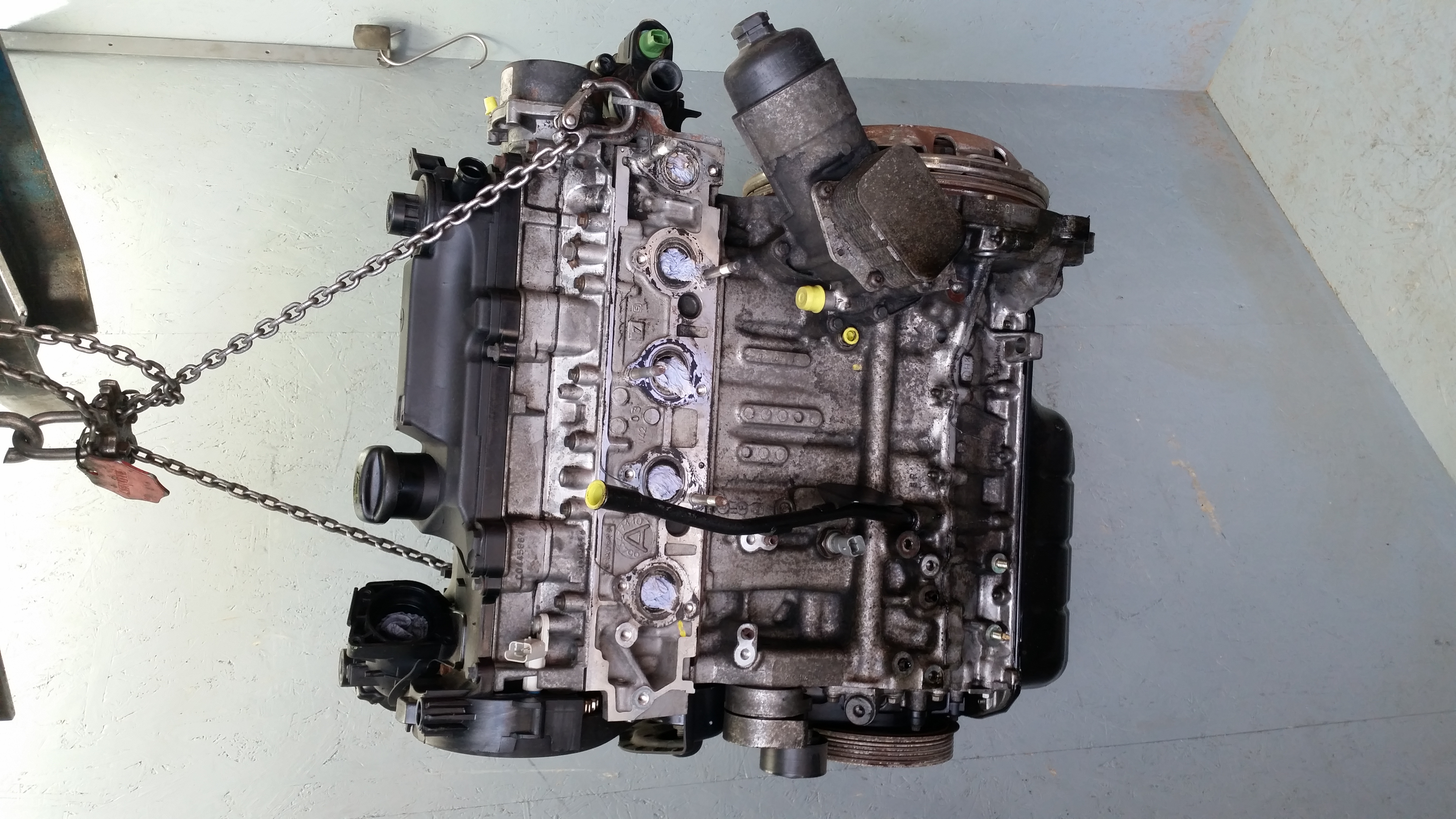 Mazda 2 DY org Motor 1399ccm 50kW Diesel FJ6A 130Tkm Bj 2004