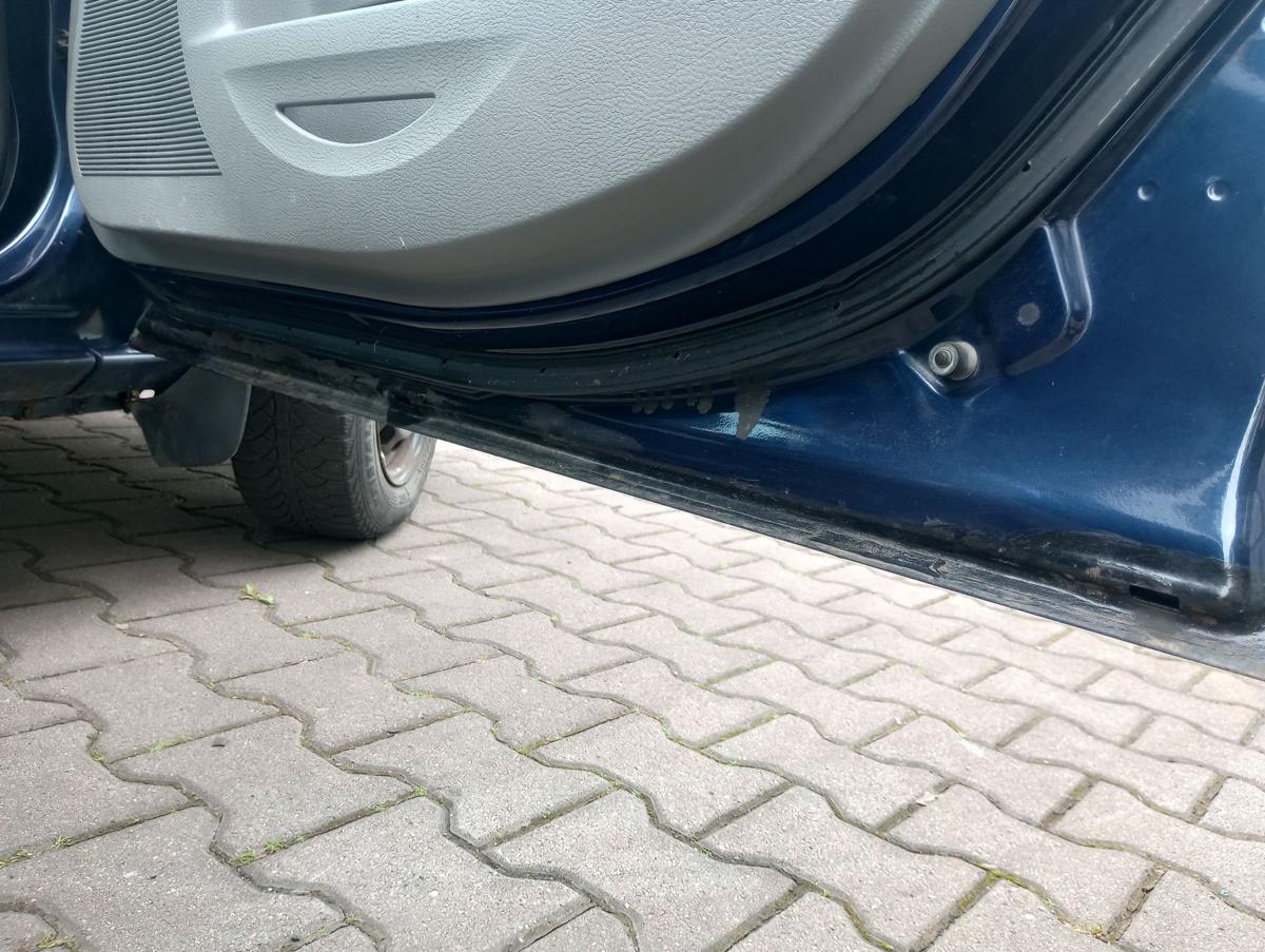 Mazda 2 DY orig Tür vorn rechts Beifahrertür 27R Ozeanblau Bj 2004