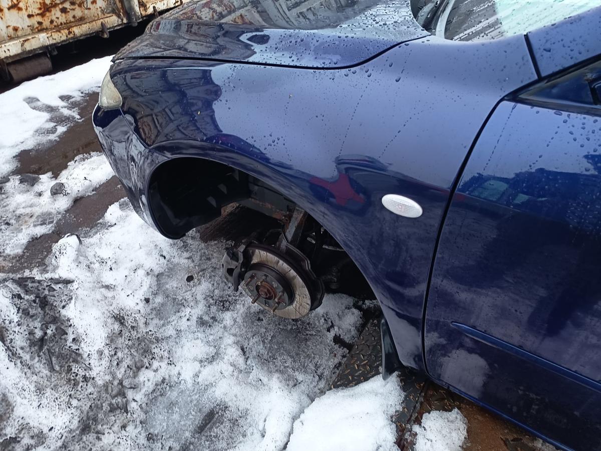 Mazda 6 GG orig Kotfl&uuml;gel vorn links Blau Met / vor Facelift 02-05 Bj 2002