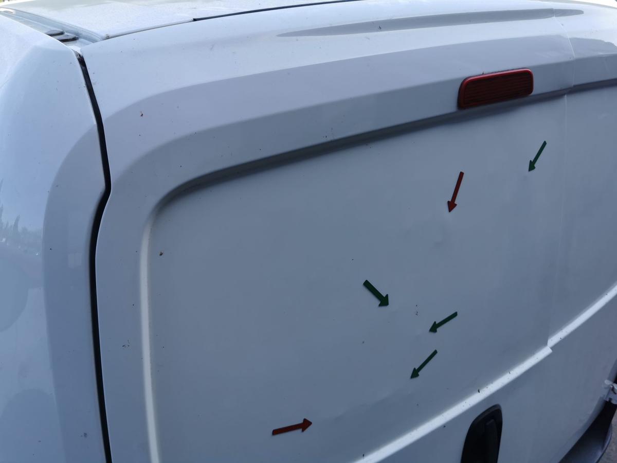 Peugeot Bipper A Heckflügeltür Flügeltür hinten rechts EWP WEISS BANQUISE TEXT