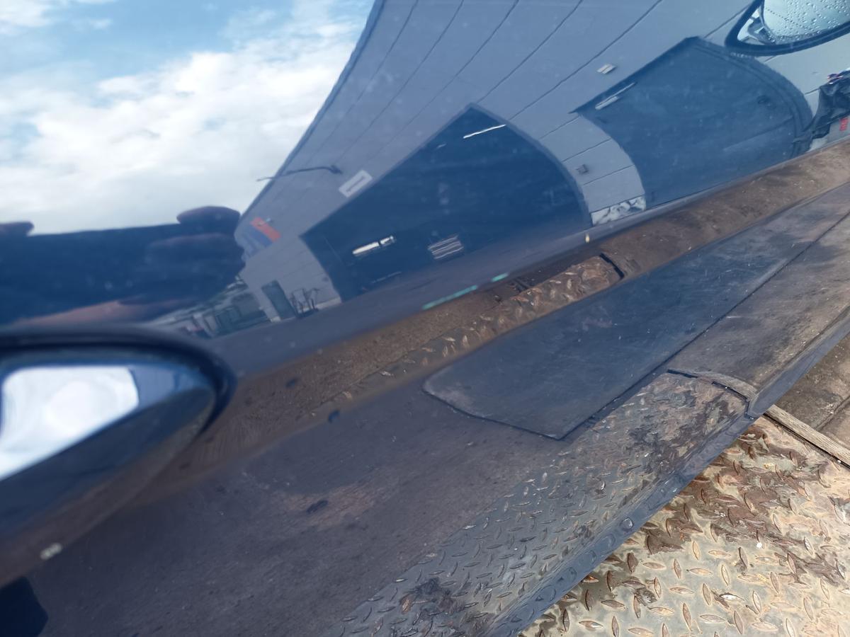 Ford Fiesta Mk7 original T&uuml;r rechts Beifahrer Blazer blau Rohbau Bj 2013