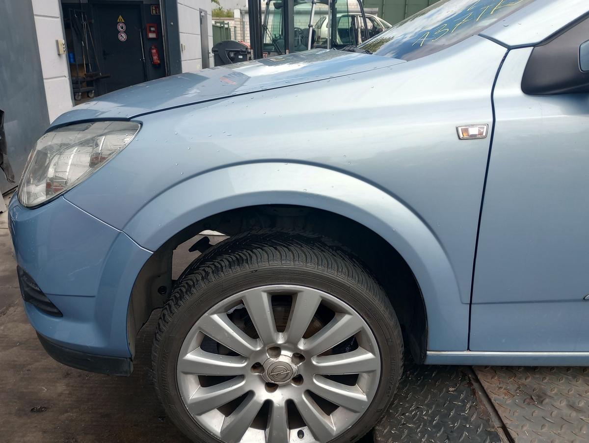 Opel Astra H TwinTop orig Kotflügel links Fahrerseite Z21C Aeroblau Bj 2008