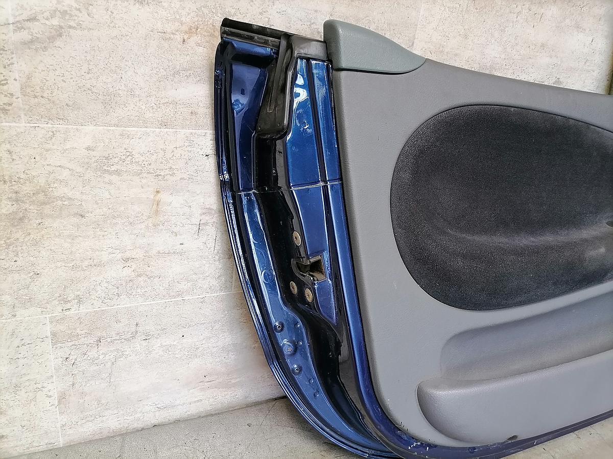 Renault Megane Cabrio Tür vorn links Fahrertür Blau BJ2001