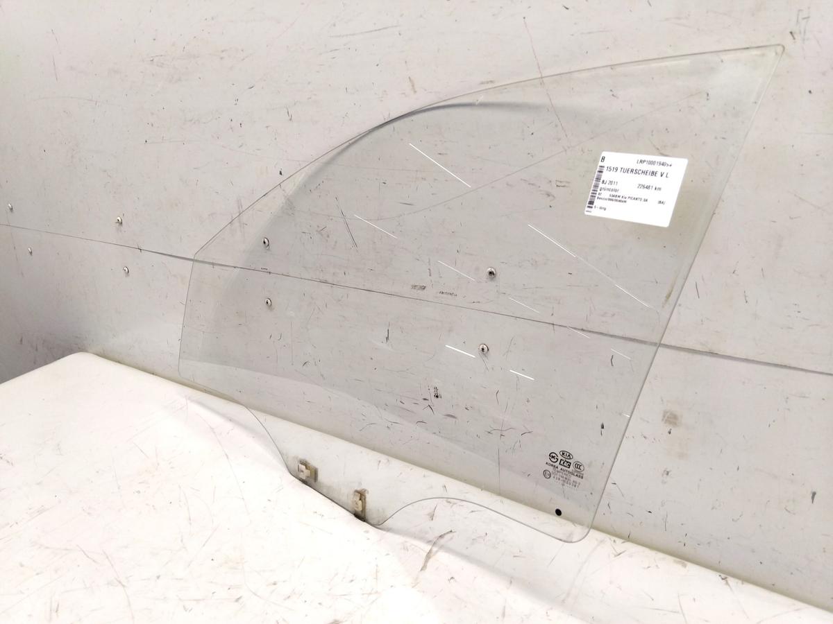 Kia Picanto I BA Facelift original T&uuml;rscheibe vorn links gr&uuml;ncolor 5t&uuml;rig BJ2011