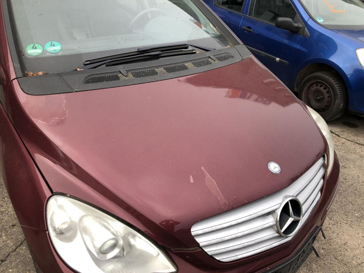 Mercedes B Klasse W245 Motorhaube Haube Klappe Deckel vorn 597 Saturnrotmet
