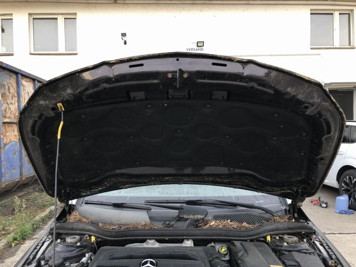 Mercedes CLA C117 Motorhaube Haube Klappe Deckel Alu 592 nordlichtviolett bis16