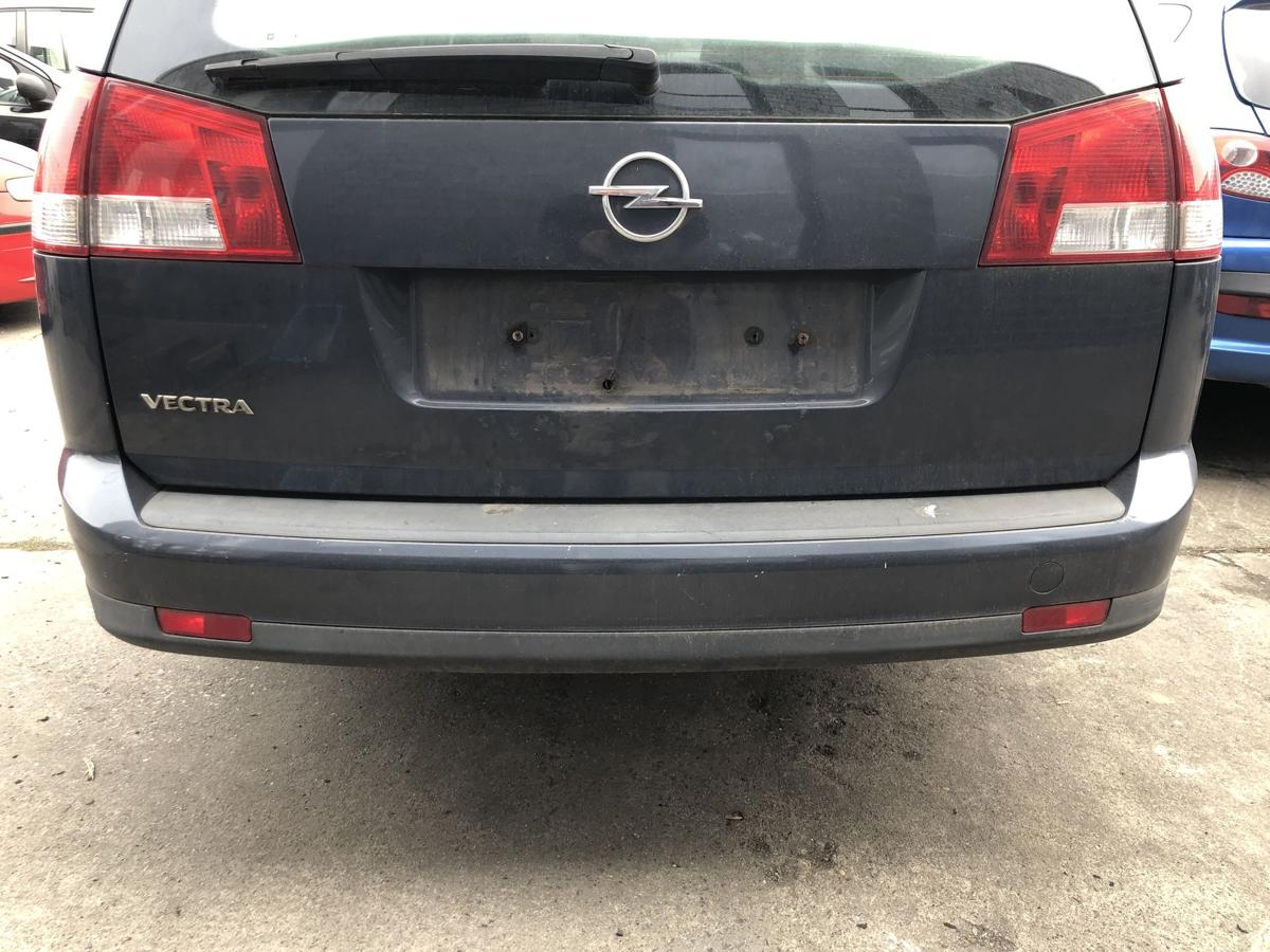 Opel Vectra C Caravan Sto&szlig;f&auml;nger hinten Hecksch&uuml;rze Kombi 4XU Metroblau