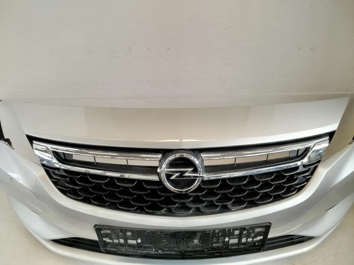 Opel Astra K B16 Caravan Stoßfänger vorn Frontschürze mit Nebel Z176 Argonsilber