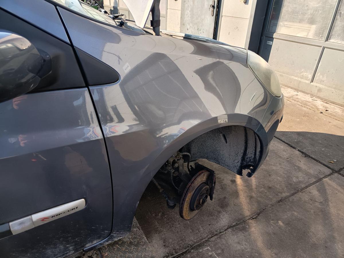 Renault Clio III Kombi original Kotfl&uuml;gel rechts TEJ47 Blue Gris Baujahr 2008