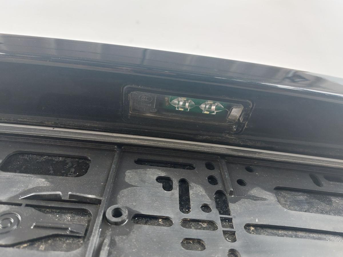 VW Polo 6R Sto&szlig;f&auml;nger hinten Hecksch&uuml;rze mit PDC 3/5-t&uuml;rer L041 Brillantschwarz
