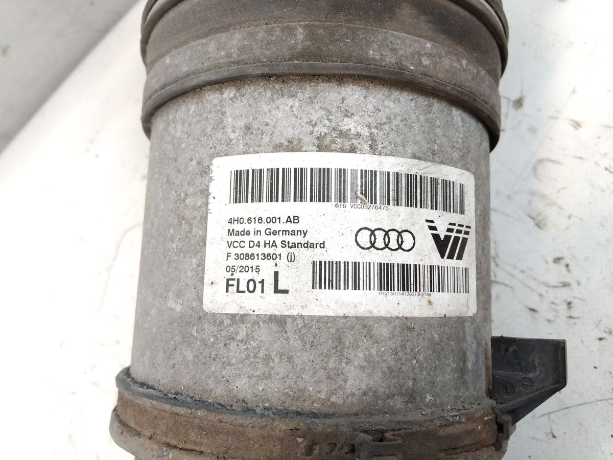 Audi A8 4H orig Luftfederbein Luftfederd&auml;mpfer hinten links 4H0616001AB BJ2015