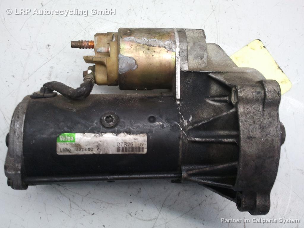 Peugeot 206 original Anlasser Starter D7R26 VALEO BJ2000