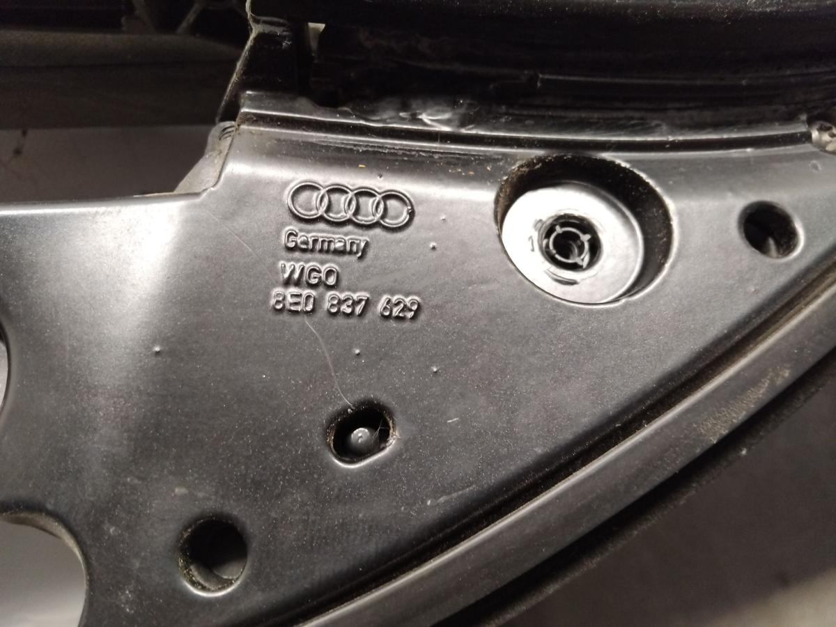 Seat Exeo ST 3R T&uuml;roberbau Fensterrahmen vorn links LC9Z Black Magic BJ2011