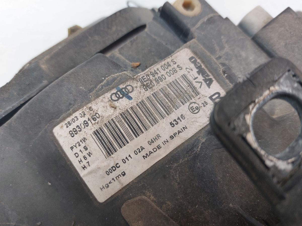 Audi A4 8E B6 Xenonscheinwerfer Scheinwerfer Frontscheinwerfer Xenon vorn rechts
