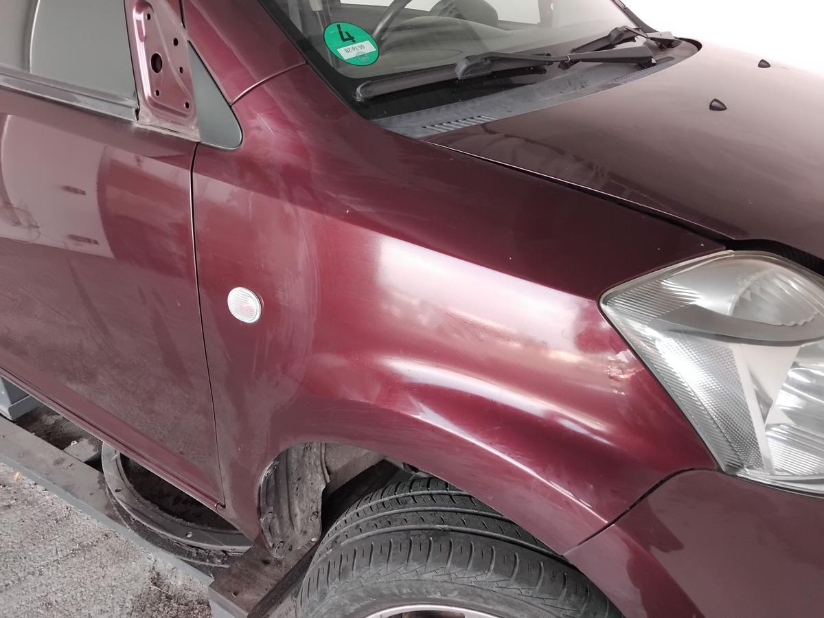 Subaru Justy 4 M300F Sirion 2 M300 original Kotflügel vorn rechts BJ2008 R56 Maroon brown perl.
