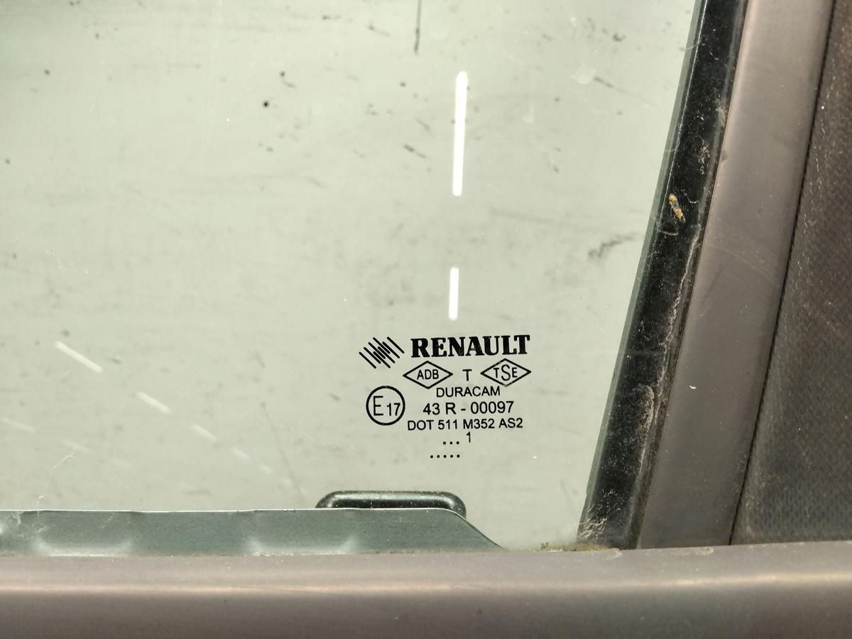 Renault Clio 3 original T&uuml;r vorn links TED69 Platingrau Metallic 5t&uuml;rig BJ2011