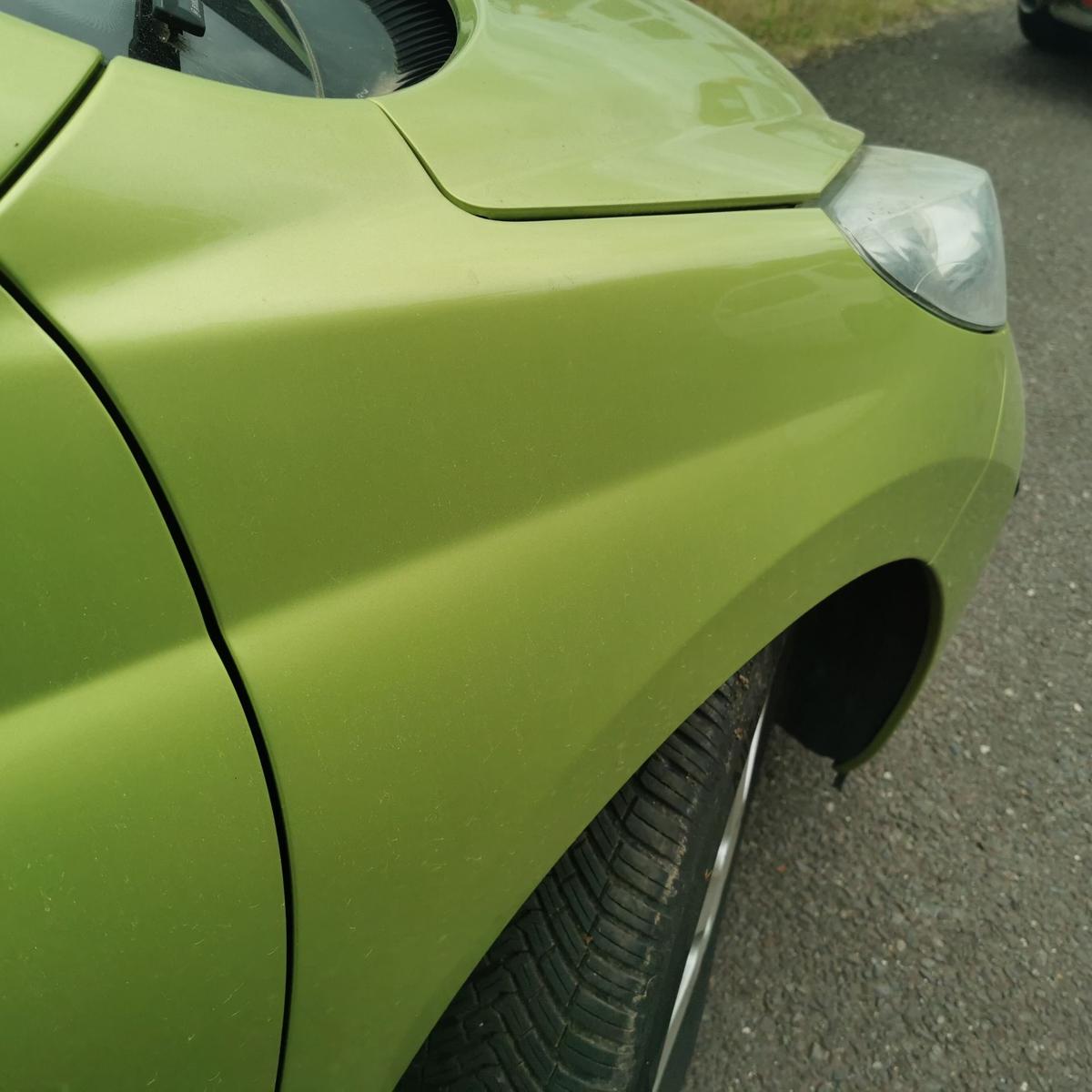 Kotflügel Fender Seitenwand vorn rechts KAR Gelb Lacerta Peugeot 207 W